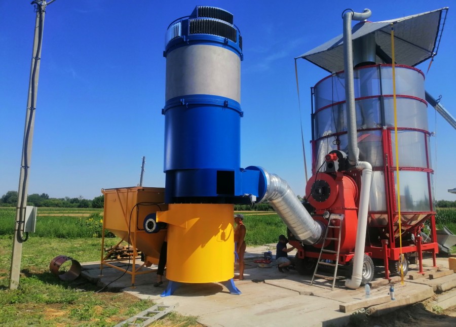 теплогенератор для зерносушарки альтернатива газу і дизелю