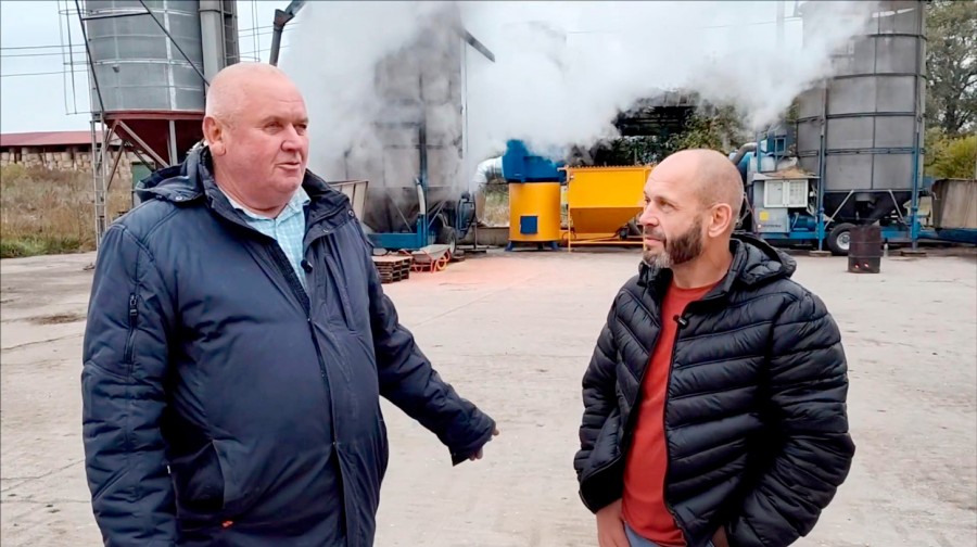 Перший тест-драйв теплогенератора: відгук від легендарного фермера!