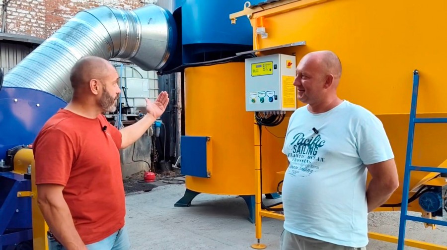 7 хвилин до 100°: відгук агропідприємства про монтаж теплогенератора AgroWarm