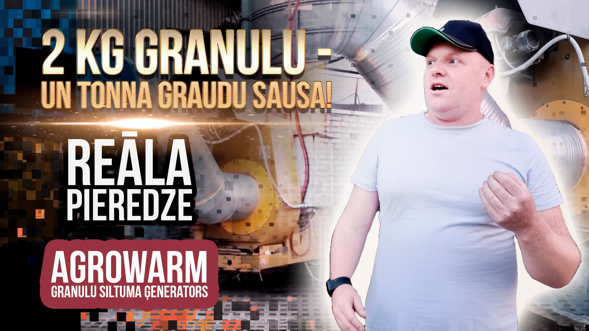 siltuma ģenerators graudu kaltei kā alternatīva gāzei un dīzelim