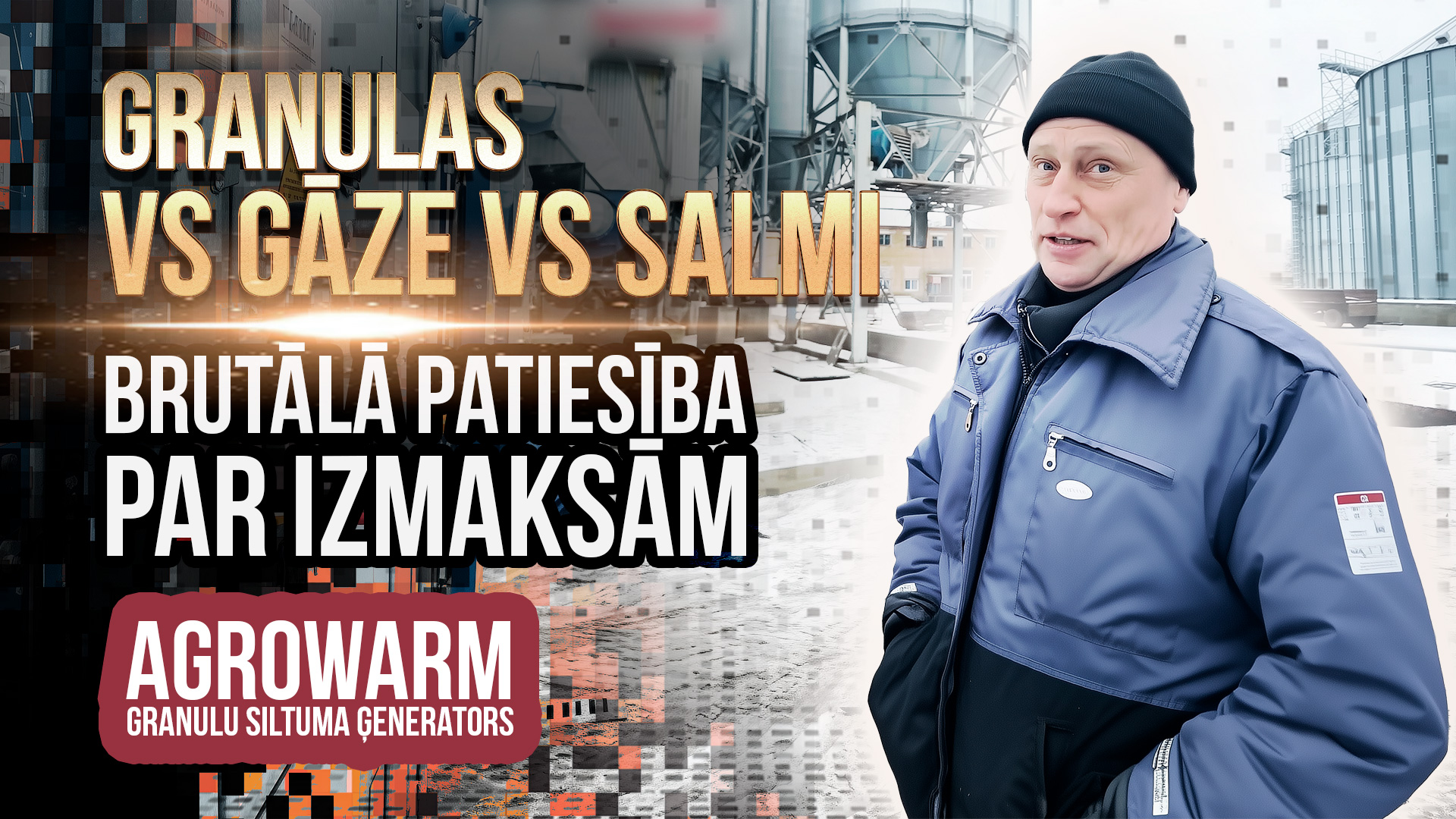 Video atsauksme par AgroWarm siltuma ģeneratoru no SIA «Agrofirma VPERED», Sumi apgabals, Sumu rajons, Mikolajivka ciems