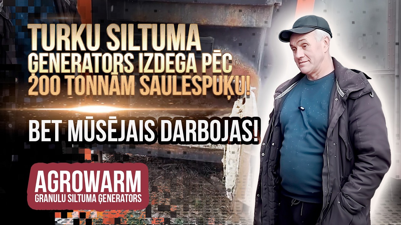 siltuma ģenerators elevatoram ar automātisku temperatūras kontroli