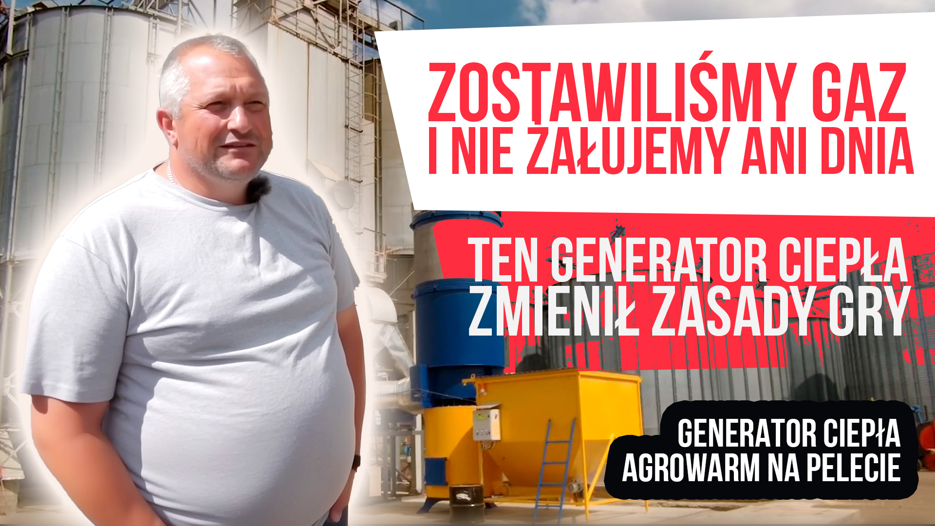 Wideorecenzja generatora ciepła AgroWarm od Rolnicza Spółka z o.o. «Skif», Rejon kotelewski, wieś Bilsk