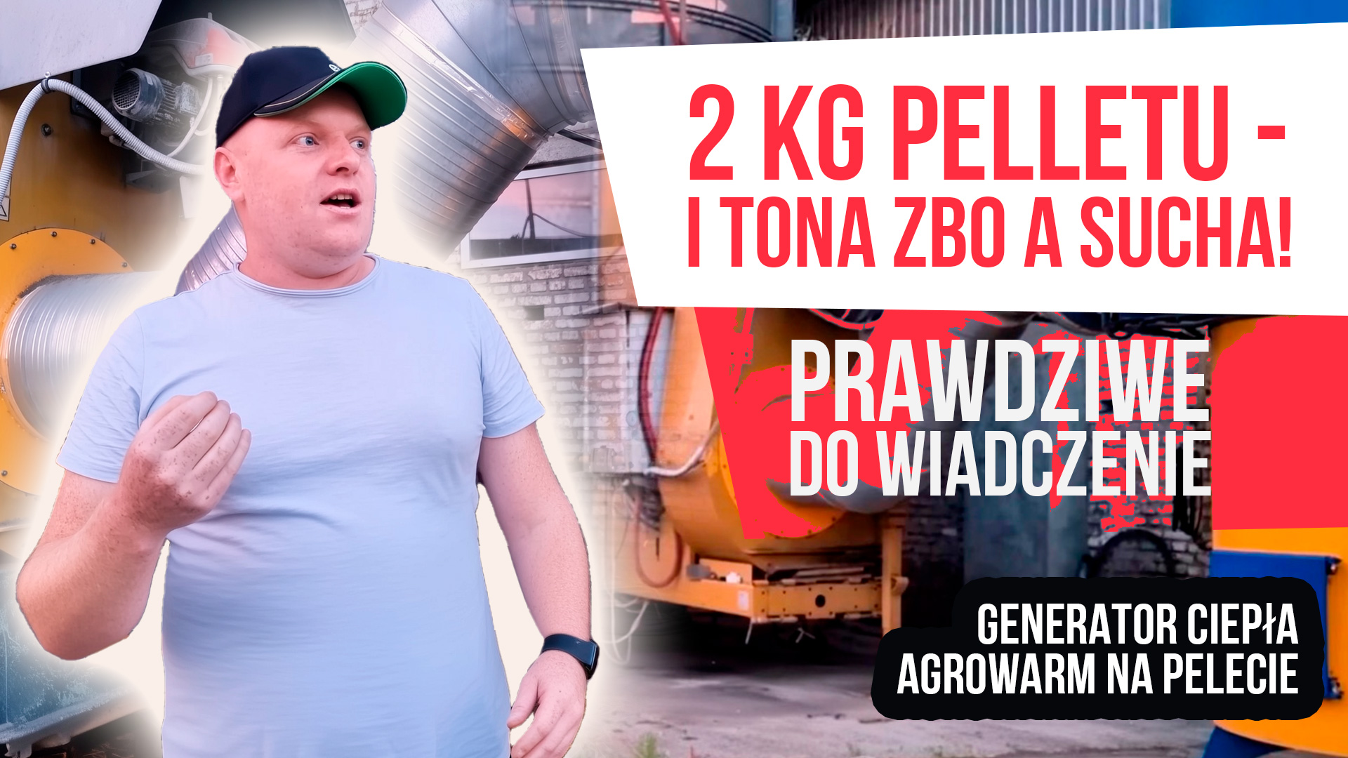 Wideorecenzja generatora ciepła AgroWarm od Gospodarstwo Rolne "Polana", obwód winnicki, rejon winnicki, wieś Frontiwka