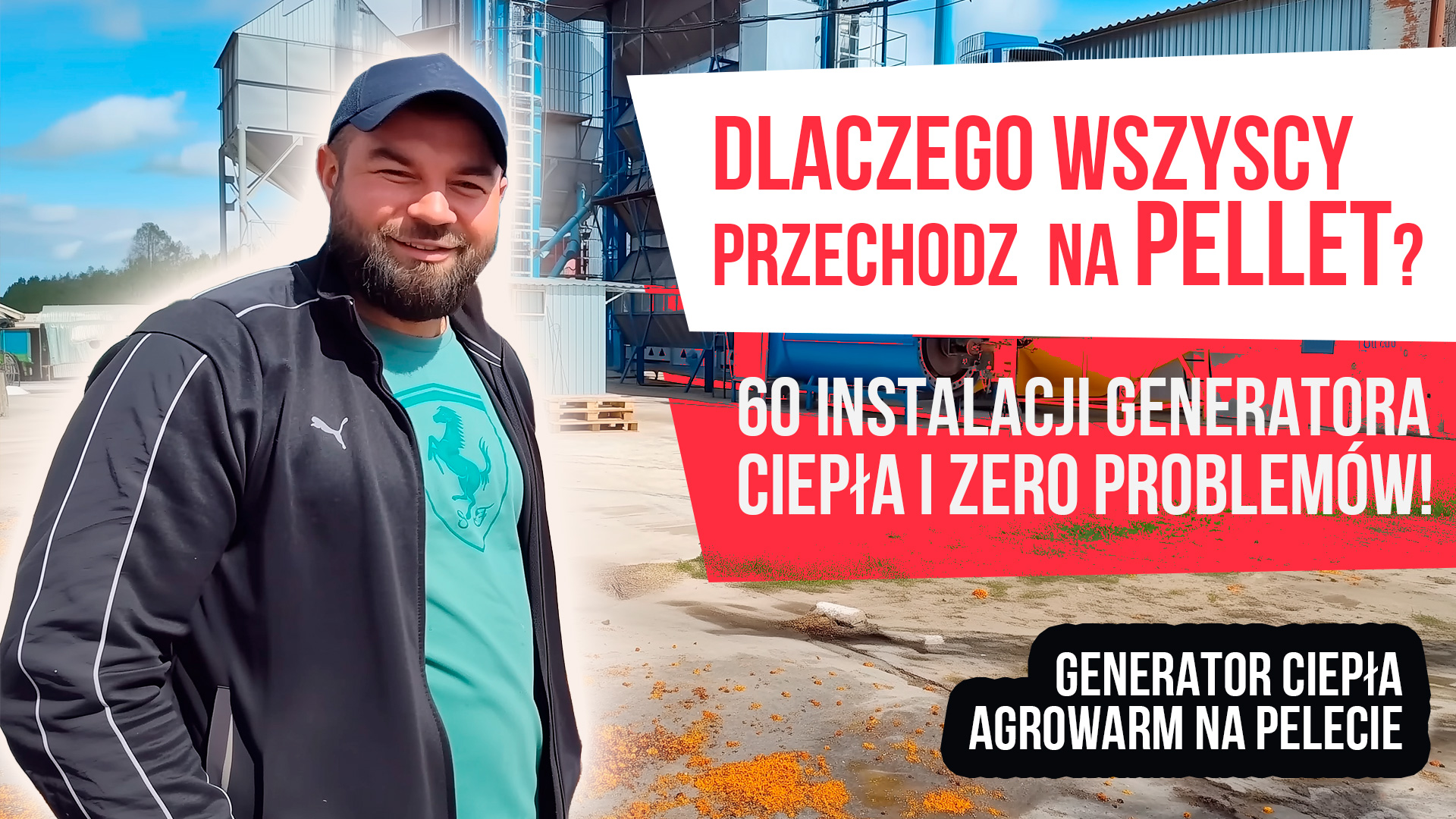Wideorecenzja generatora ciepła AgroWarm od Sp. z o.o. "Gospodarstwo Rolne Obrij", obwód sumski, rejon romeński, wieś Syniwka