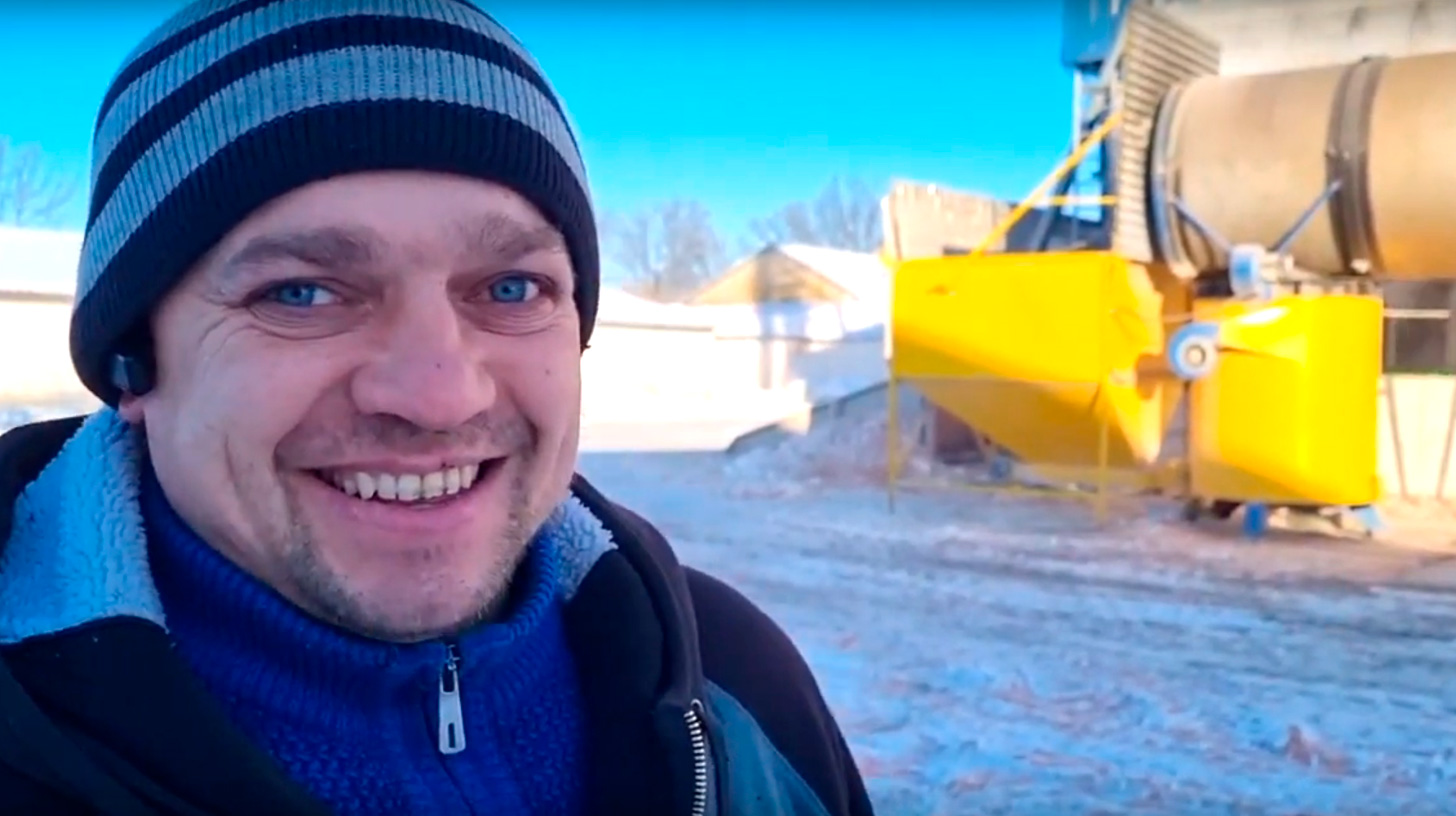 Відеовідгук про теплогенератор AgroWarm від АОПП «Великосорочинське», Полтавська область, Миргородський район, с. Великі Сорочинці