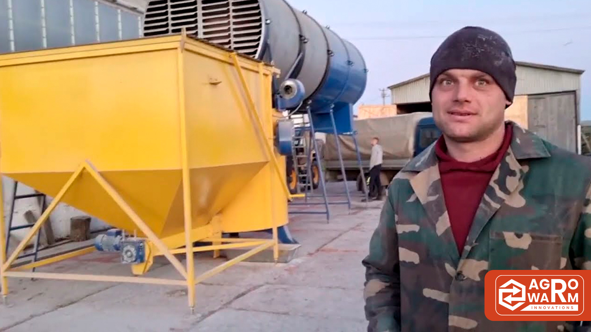 альтернативне опалення зерносушарки без газу
