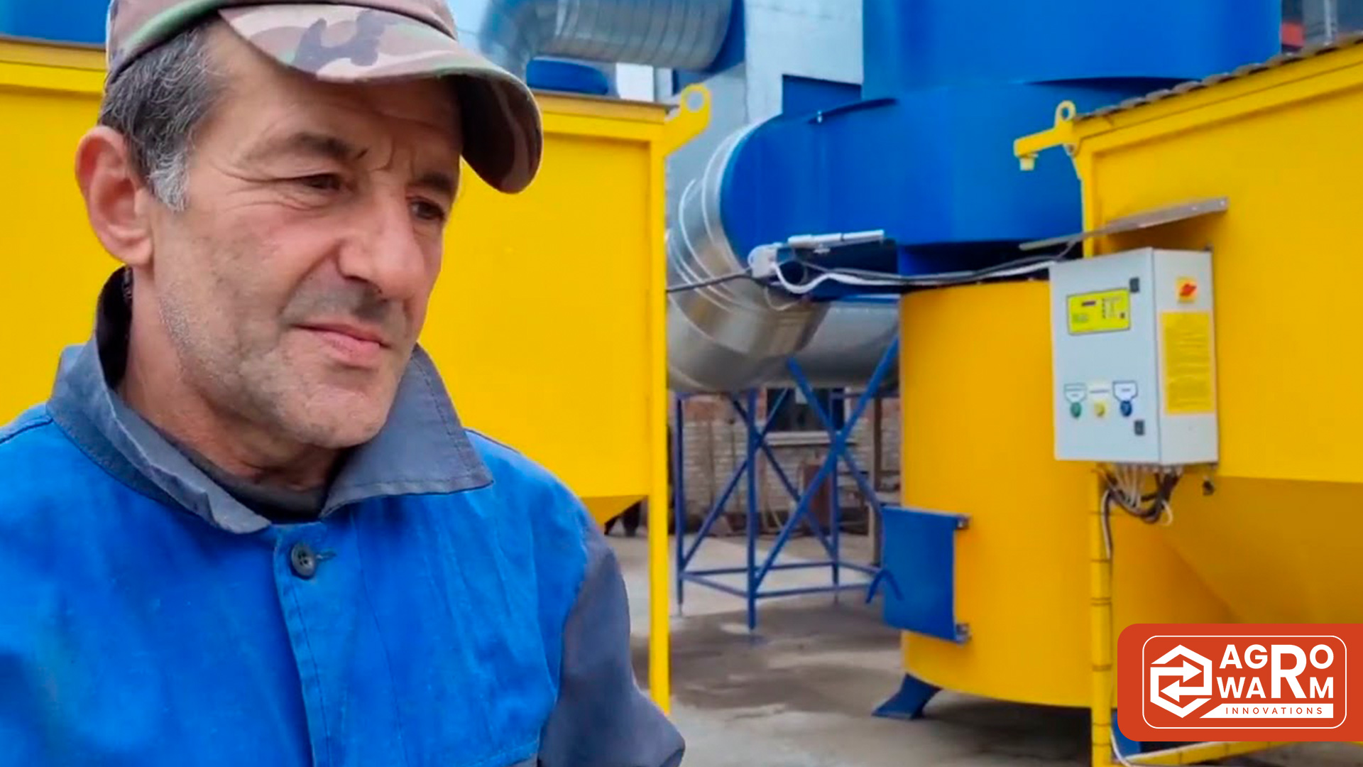 Відеовідгук про теплогенератор AgroWarm від ТОВ Агрофірма «Хвиля», Сумська область, Краснопільський район, с. Осоївка